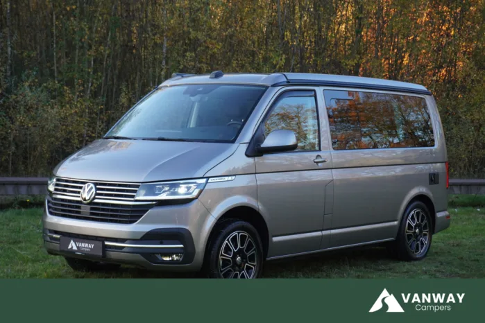 Volkswagen California Ocean T6.1 204pk Automaat Apple Carplay Trekhaak Standkachel Cruise control Alcantara